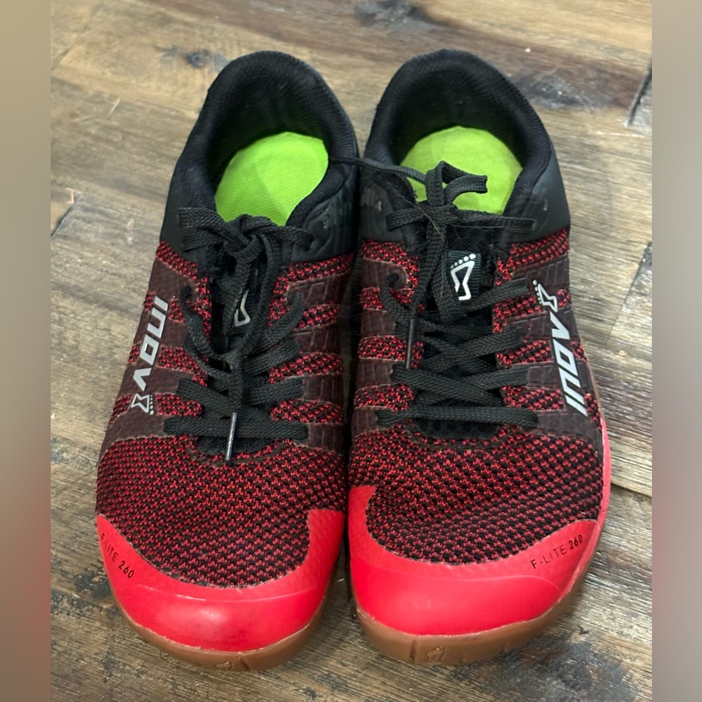 Inov-8 Women’s Red and Black Training Shoes - Size 6.5 - Picture 3 of 6